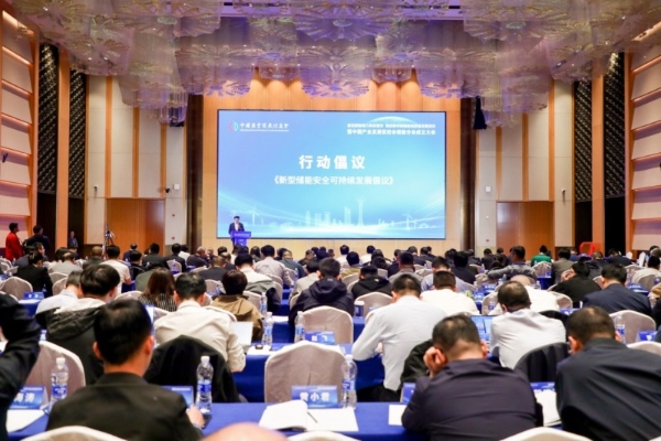 海辰儲能龐文杰出席中促會儲能分會成立大會并作行業行動倡議發布